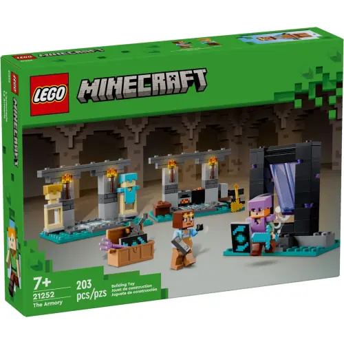 LEGO Minecraft 21252 The Armory 203 Pcs — imagen 2